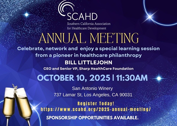 SCAHD 2025 Annual Meeting Invitation